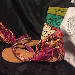 Zigi soho Tayla Fuchsi Fuchsia Gladiator Sandal