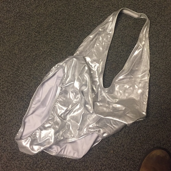 Silver American appare body suit