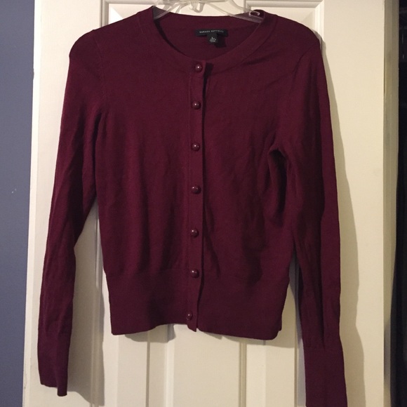 Plum cardigan