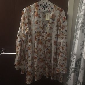 Forever21 Loose Flower Dress