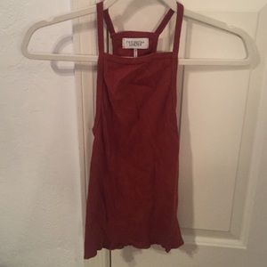 Burnt orange urban outfitters tank top