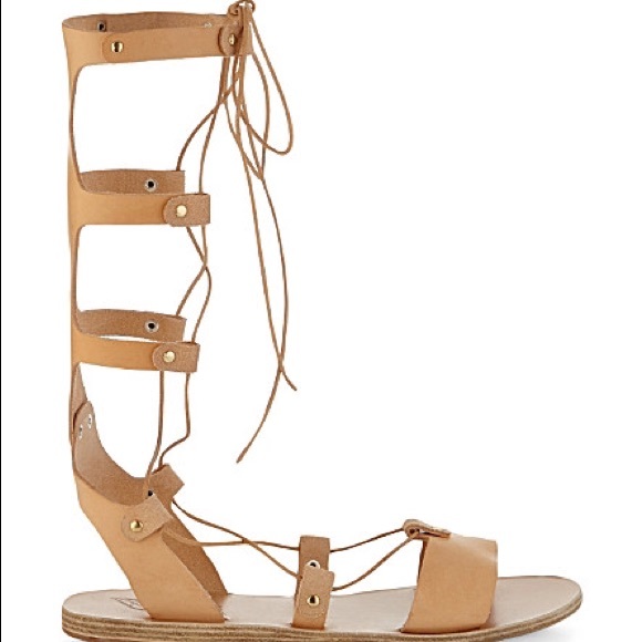 Ancient Greek Sandal  Natural gladiator sandals