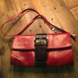 Red and Black Clutch