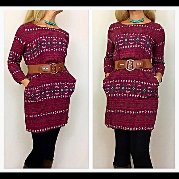 📍1HRSALE📍Boho Tunic Belted Slip Dress sold - Picture 3 of 5