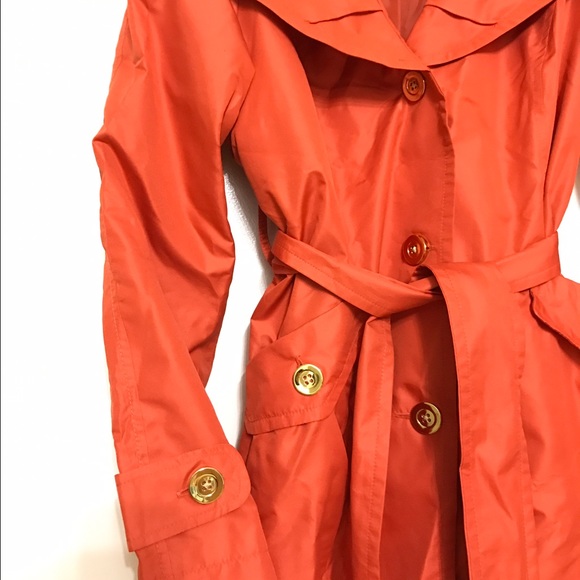Centigrade Packable Trench Jacket with Self Belt!