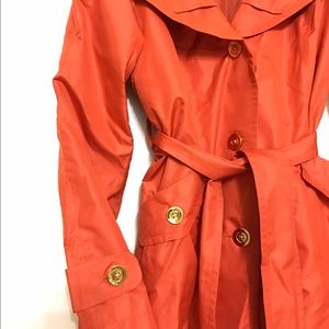 Centigrade Packable Trench Jacket with Self Belt!