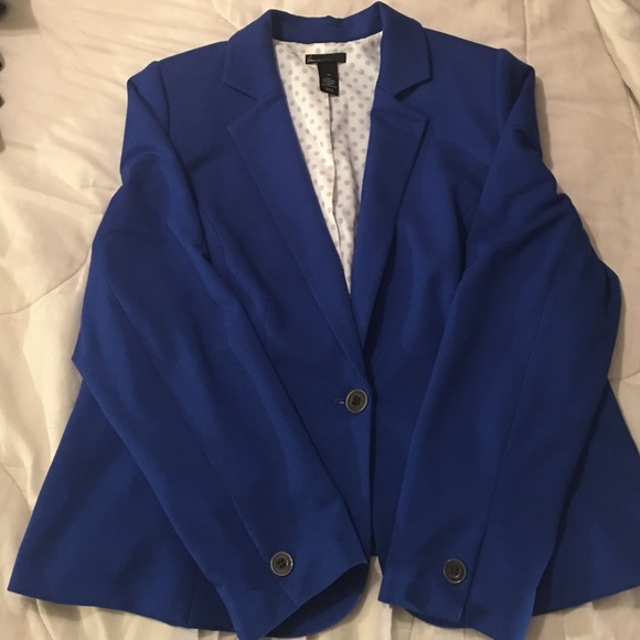 Royal Blue Lane Bryant Blazer