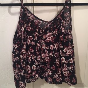 Floral tank top