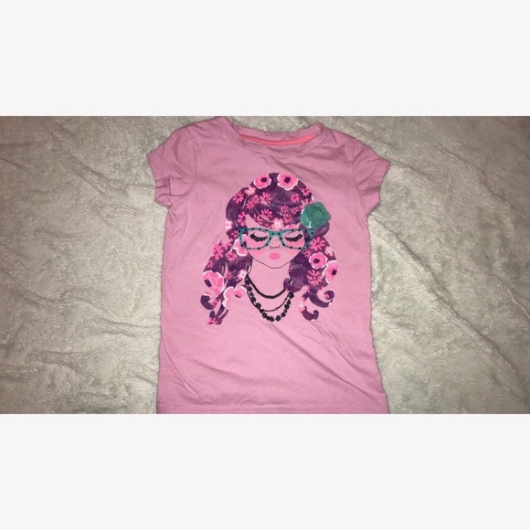 pink/purple tshirt girls