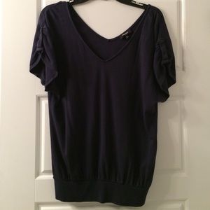Express navy blue shirt