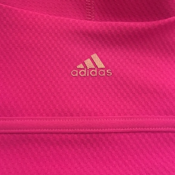 Adidas women's xsmall jacket pink - Picture 3 of 3