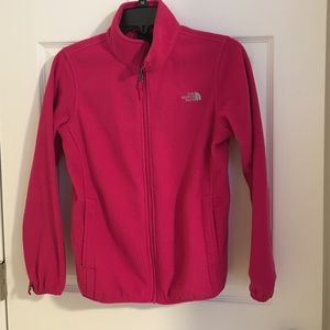 Girls north face fleece