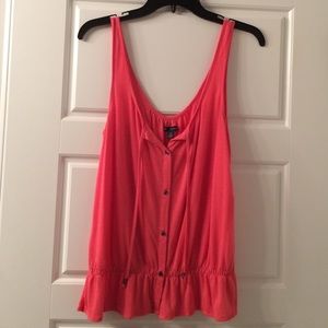 Flirty pink American eagle tank
