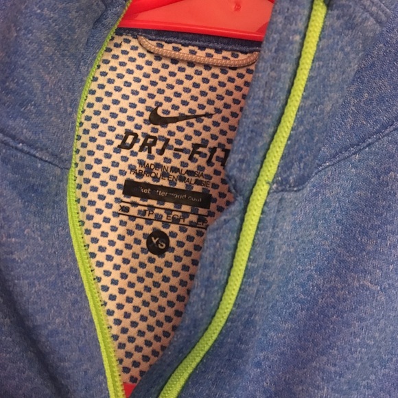 NIKE WOMENS JACKET XS FULL ZIP BLUE - Picture 3 of 4