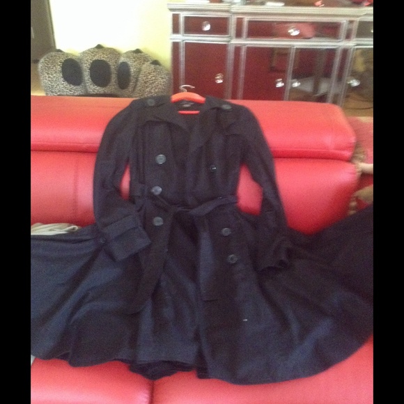 Beautiful wide flare trench coat