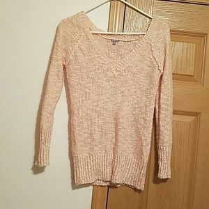 Pale pink sweater
