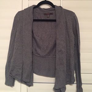 Grey cardigan