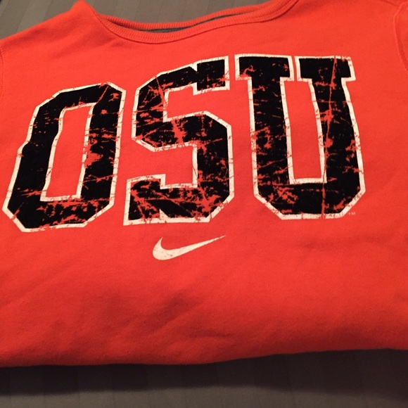 OSU crew neck vintage inspired sweater.