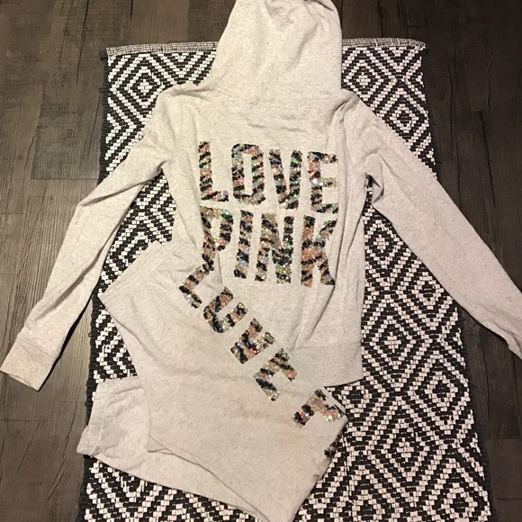 Pink sweatsuit