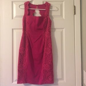 Aidan Mattox small open back cocktail dress