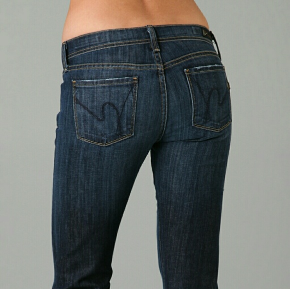 NWT Citizens for Humanity 27 Ingrid low rise flair