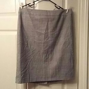 Knee length pencil skirt