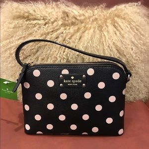(NWT) Wellesley Printed Hanna Crossbody Bag