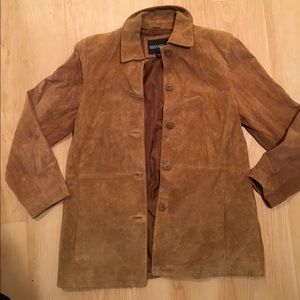 Vintage Bernard Suede Oversized Jacket
