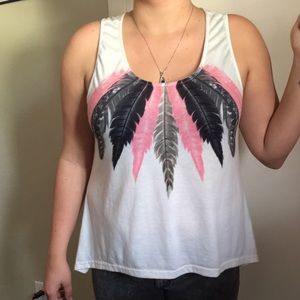 Feather top