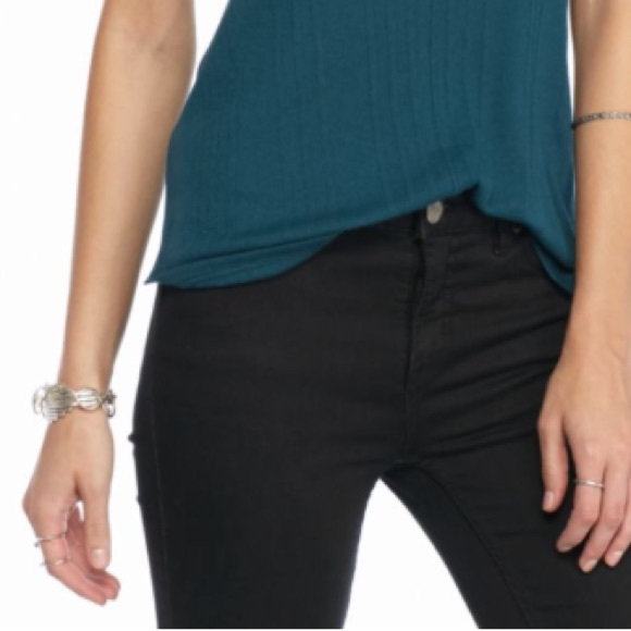 Free People Faye Ribbed cutout top - Picture 4 of 4