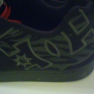 Women's DC Zebra skate shoe