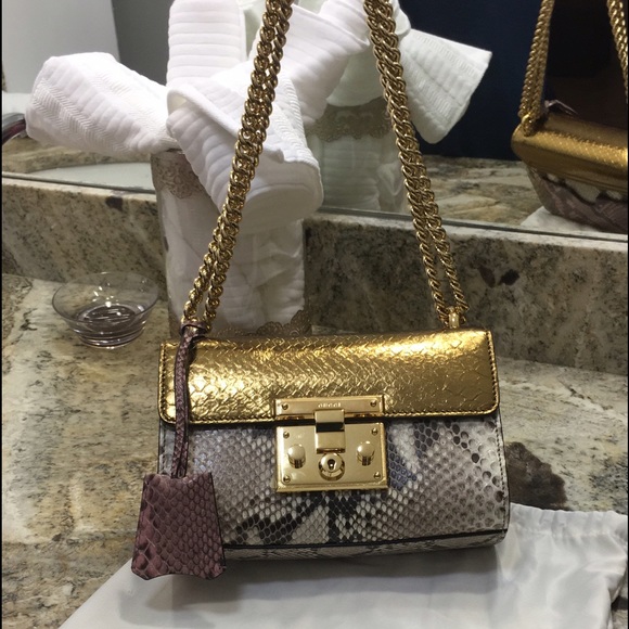 Gucci python shoulder bag - Picture 2 of 4