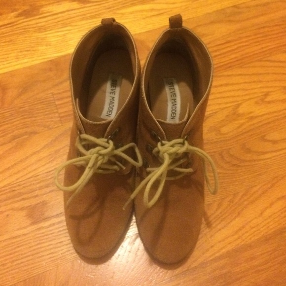 Steve Madden Wedge Ankle Booties - Picture 3 of 4