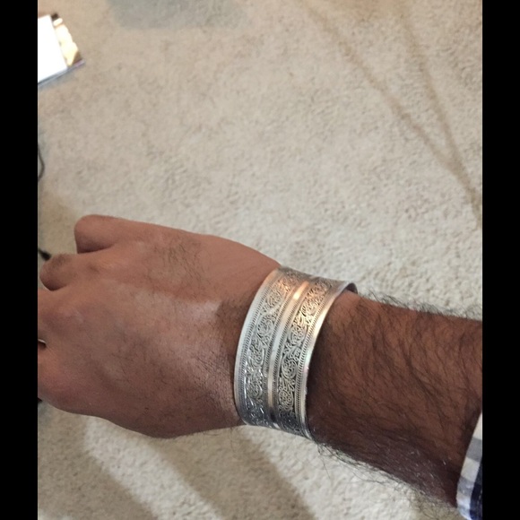 Antique silver bracelet - Picture 3 of 4