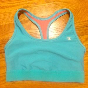 Turquoise Sports Bra