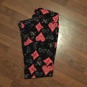 Lularoe card suit leggings