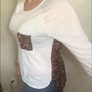 Cheetah print top
