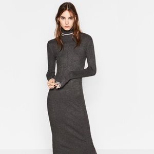 Zara Midi Bodycon Stretch Dress