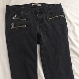 Black skinny jeans
