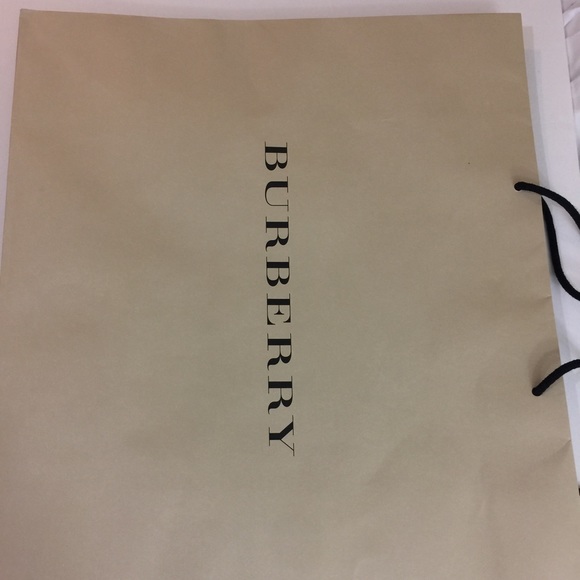 Large Burberry Gift Bags