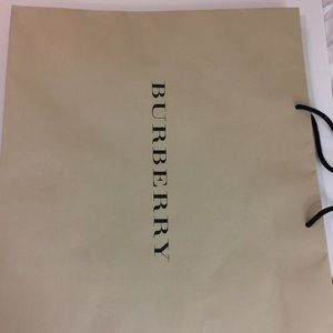 Large Burberry Gift Bags