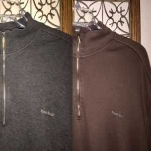Perry Ellis Brown 1/4 Zip Bundle