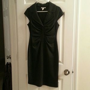 London Times dark grey dress