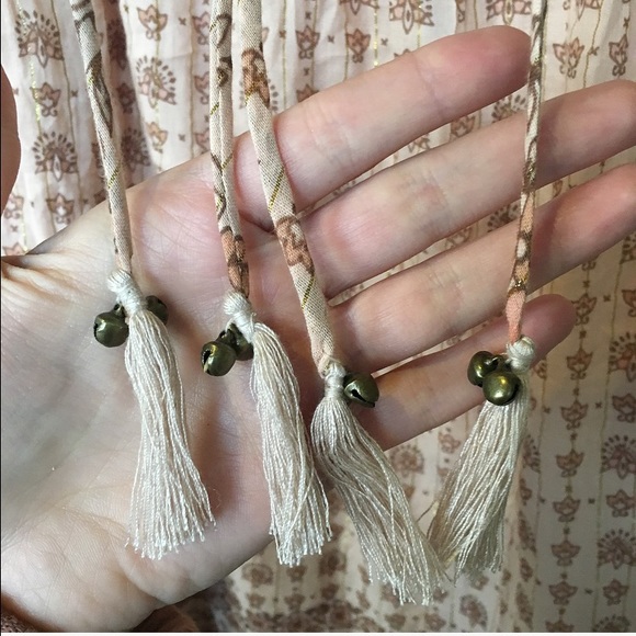 SOLD Spell & Gyspy Desert Rose Shift Dress Blush - Picture 3 of 4