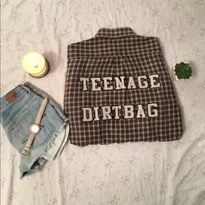 Vintage Teenage Dirtbag Flannel