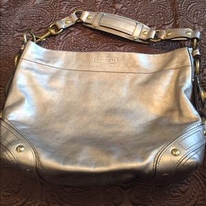 Coach Pewter Purse