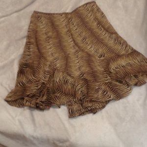 Liz Claiborne skirt -asymmetrical bottom. Sz12