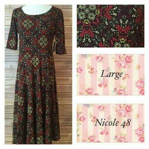NWT Lularoe Nicole dress