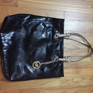 Michael Kors Black Tote Bag