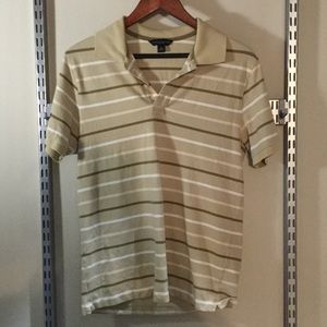 Men's Banana Republic Fitted Stretch Polo M Medium